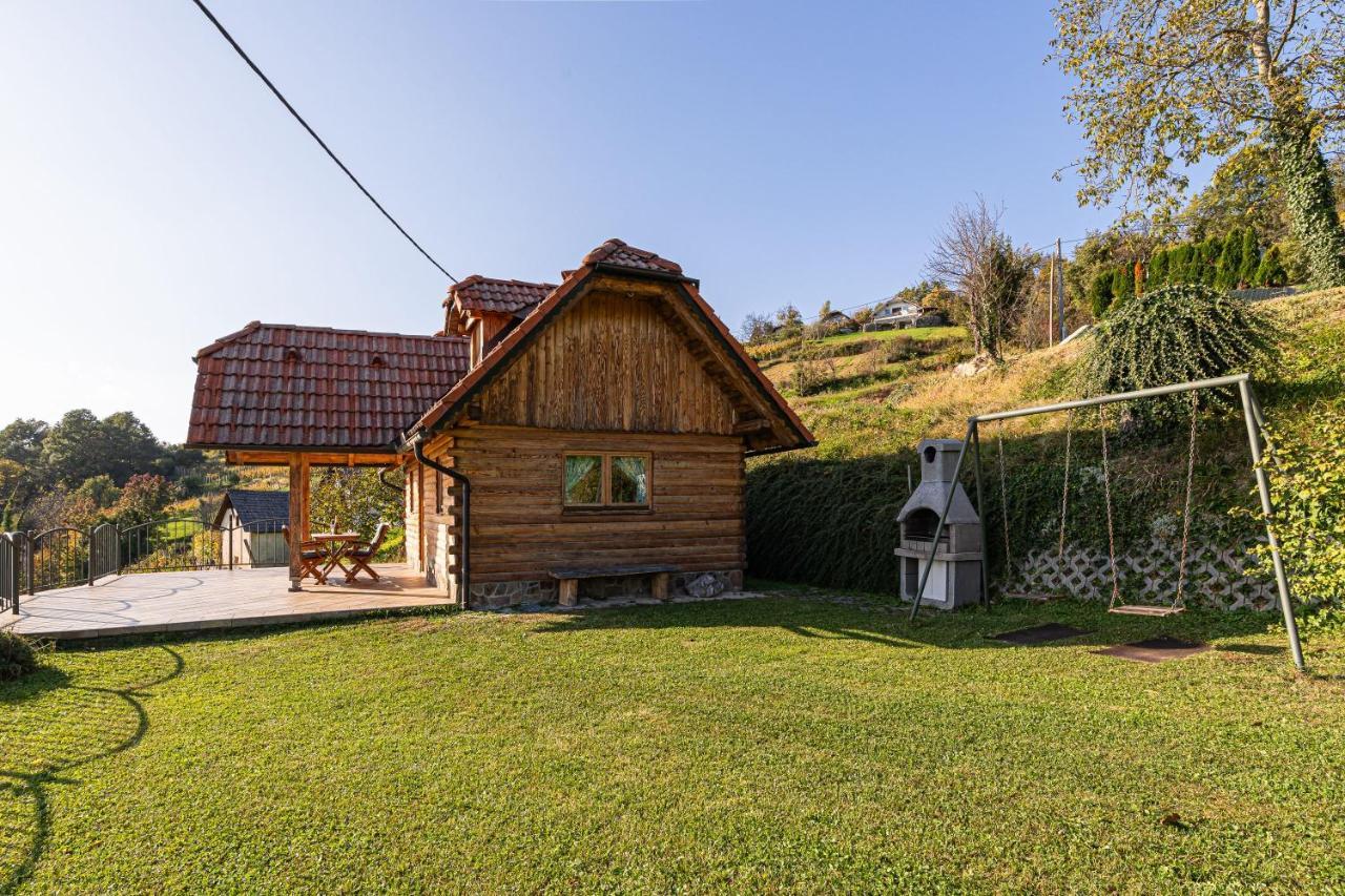 Vineyard Chalet Hansel And Gretel - Happy Rentals Otočec エクステリア 写真