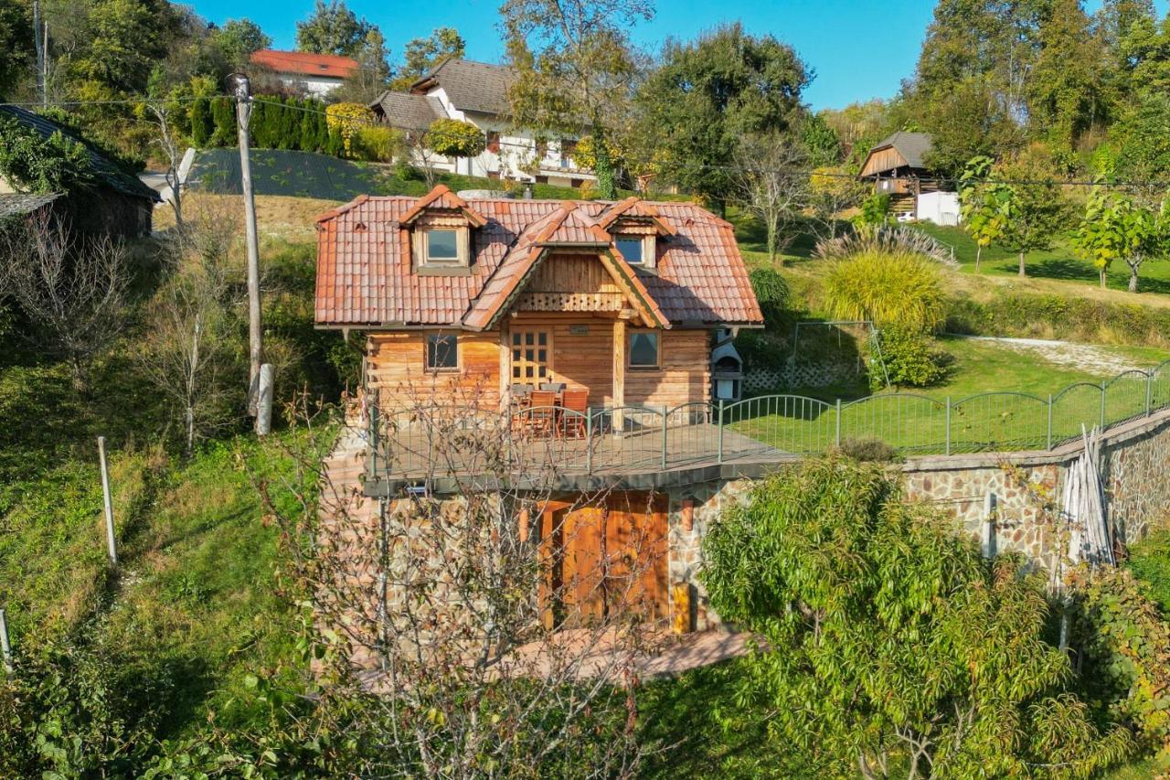 Vineyard Chalet Hansel And Gretel - Happy Rentals Otočec エクステリア 写真